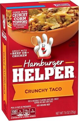 Rice & crunchy taco sauce mix