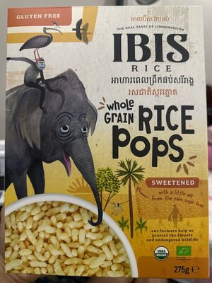 Rice Wholegrain Rice Pops (Sweetened)