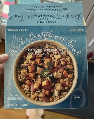 Riced Cauliflower Bowl