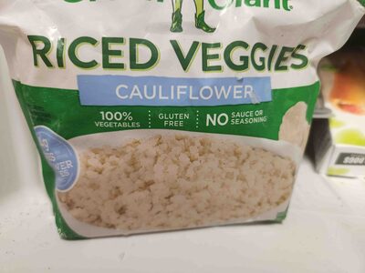 Riced veggies