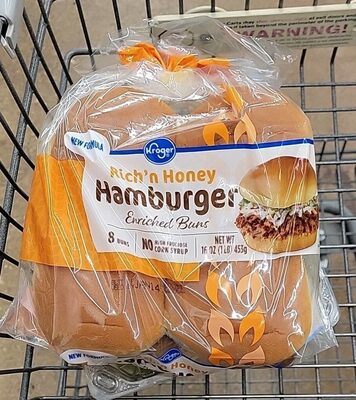 Rich'n Honey Hanburger Enriched Buns