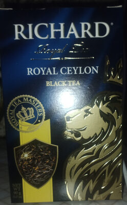 Richard Royal Ceylon black tea (Чай чёрный листовой цейлонский Роял Цейлон)