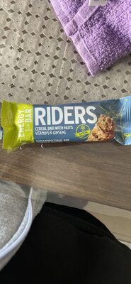 RIDERS Cereal Bar with Nuts