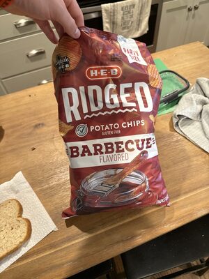 Ridged Barbecue Chips