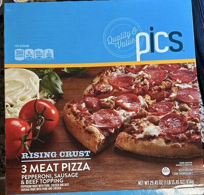 Rising Crust 3-Meat Pizza