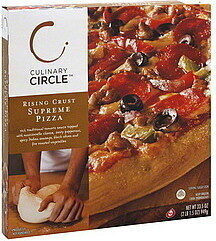 Rising crust supreme pizza