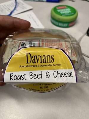 Roast Beef & Cheese