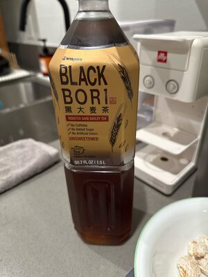 roasted dark barley tea