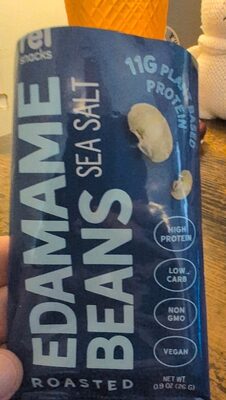 Roasted edamame beans