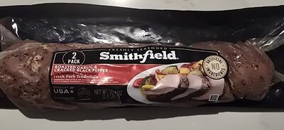 Roasted Garlic and Black Pepper Pork Tenderloin