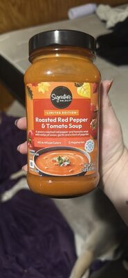 Roasted Red Pepper & Tomato Soup