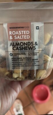Roasted & Salted Almonds & Cashews