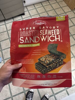 Roasted Seaweed Sandwich