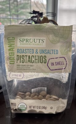 Roasted & Unsalted Pistachios