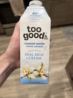 roasted vanilla coffee creamer