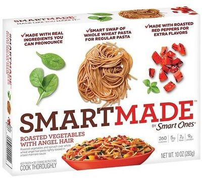 Roasted Vegetables With Angel Hair