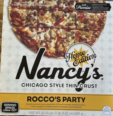Rocco’s Party pizza