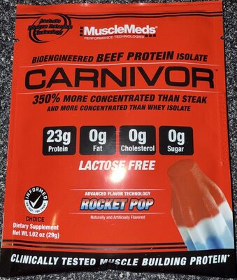 Rocket Pop - Protien Powder