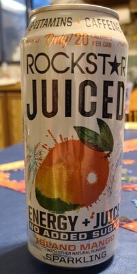 Rockstar juiced island mango