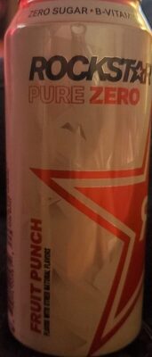Rockstar pure zero fruit punch