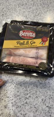 Roll & Go Prosciutto and Mozzarella