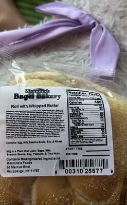 Roll with Whipped Butter