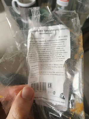 Roomboter cakeplakjes naturel