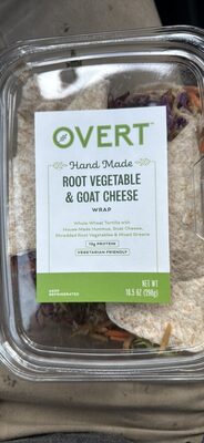 Root Vegetable & Goat Cheese Wrap