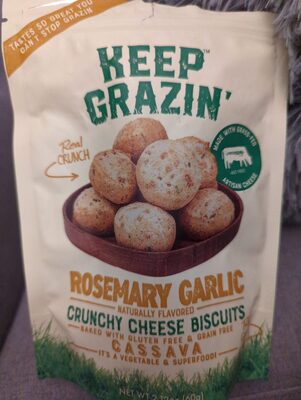 Rosemary Garlic Crunchy Cheese Biscuit