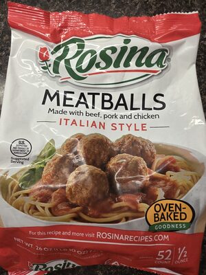 Rosina Meatballs Italian Style