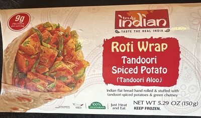 Rot Wrap Tandoori Spiced Potato (Tandoori Aloo)