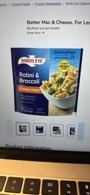Rotini & Broccoli Cheddar Cheese