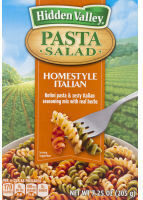 Rotini Pasta & Zesty Italian Seasoning Mix With Real Herbs