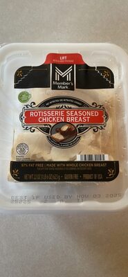 ROTISSERIE SEASONED CHICKEN BREAST