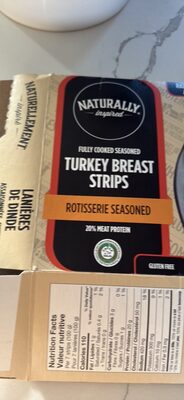 Rotisserie Seasoned Turkey Breast Strips