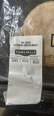 ROTISSERIE STYLE CHICKEN BREAST