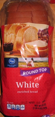 Round top white bread