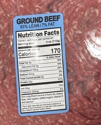 Rouses 93/7 Ground Beef