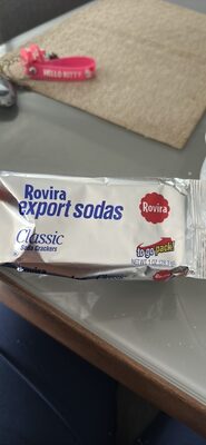 Rovira export sodas Classic Soda Crackers