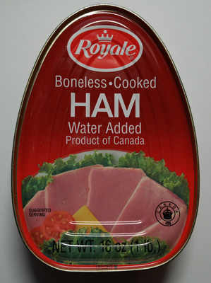Royale, boneless cooked ham