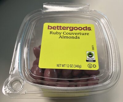 Ruby Couverture Almonds