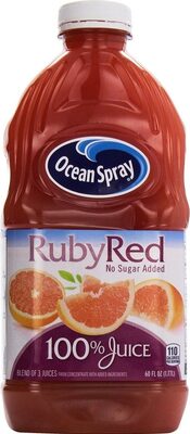 Ruby red grapefruit juice no sugar added