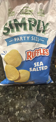 Ruffles Sea Salted