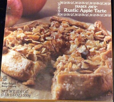 Rustic apple tart