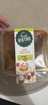 SALÁT HUMMUS S FALAFELEM A EDAMAME FAZOLKAMI