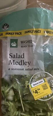 Salad Medley a seasonal salad mix