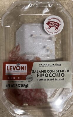 Salame Con Semi Do Finocchio