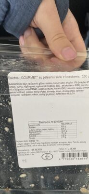 Salotos "GOURMET" su pelėsiniu sūriu ir kriaušėmis