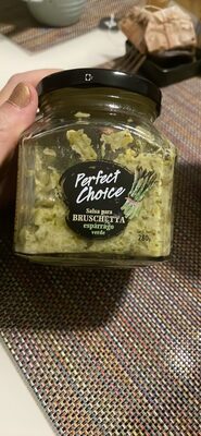 Salsa para bruschetta espárrago verde