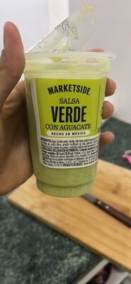 SALSA VERDE CON AGUACATE